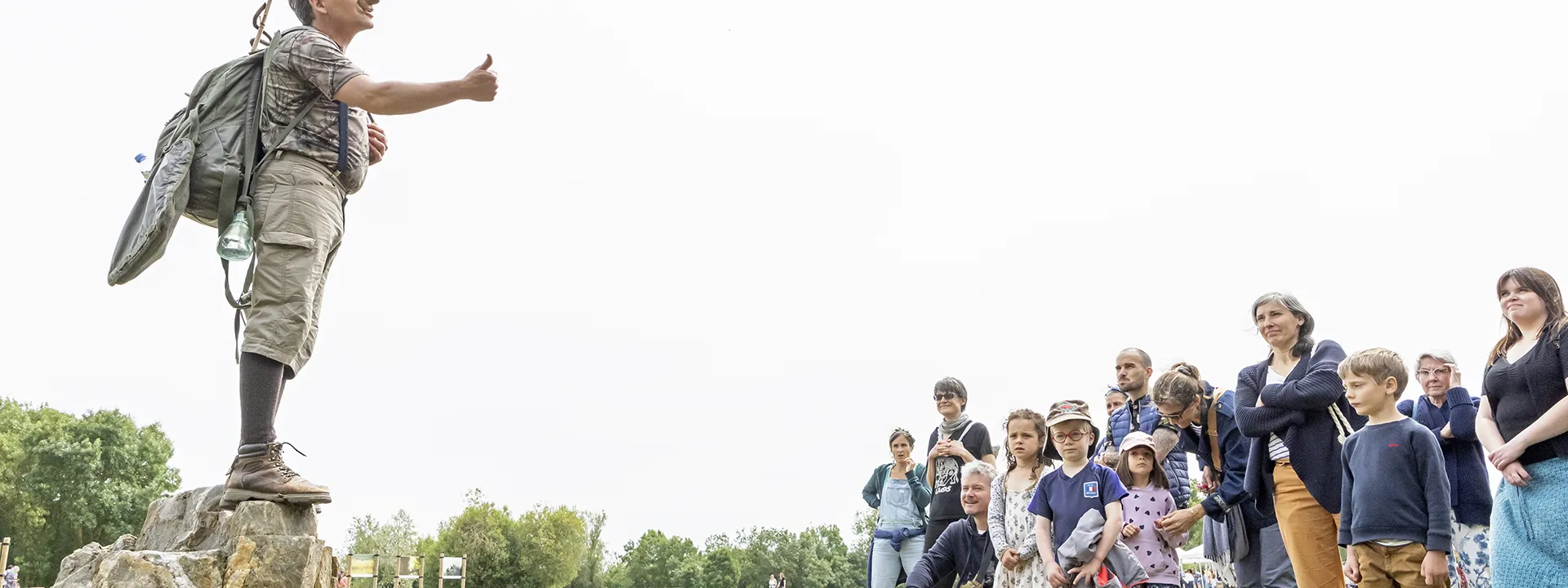 Lac de Maine Angers : Les Amuseurs des arbres © Louis-Marie Préau